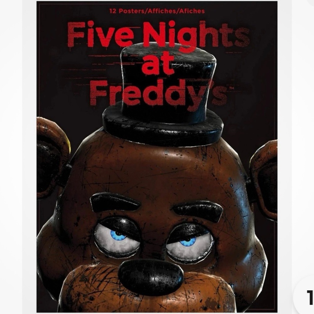Trends Posters Five Nights‎ At Freddy's - 12 8.5” x 11” Mini Poster Book NEW